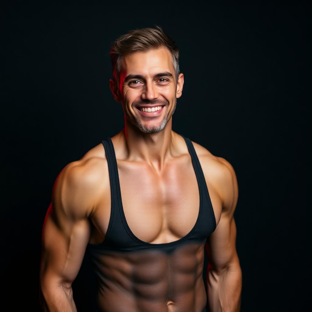 Confident man after using GiantMax
